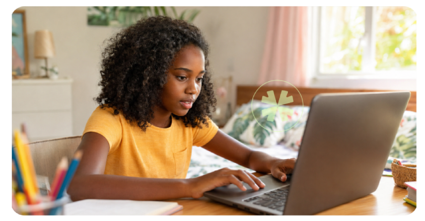 Student learning AI