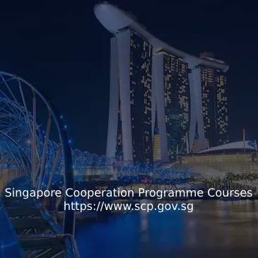 View of Marina Bay Sands in Singapore for their Cooperation Programme Courses