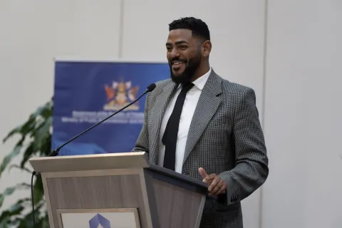 Minister Smith at MPAAI staff Town Hall